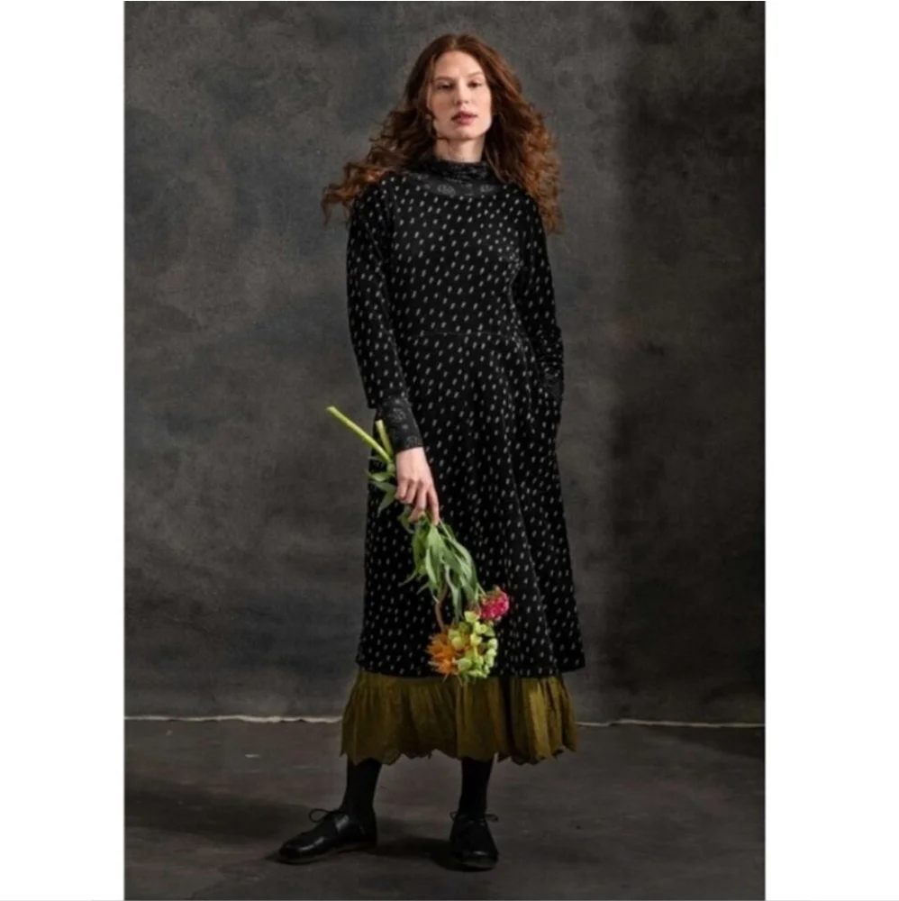 Gudrun Sjoden Red Velour/ velvet SM/ MD like new - Picture 5 of 5